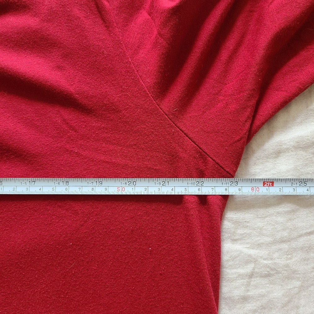 Original Weatherproof Vintage Men's XL Pajama Top Red Navy Cotton Long Sleeves - Picture 11 of 13